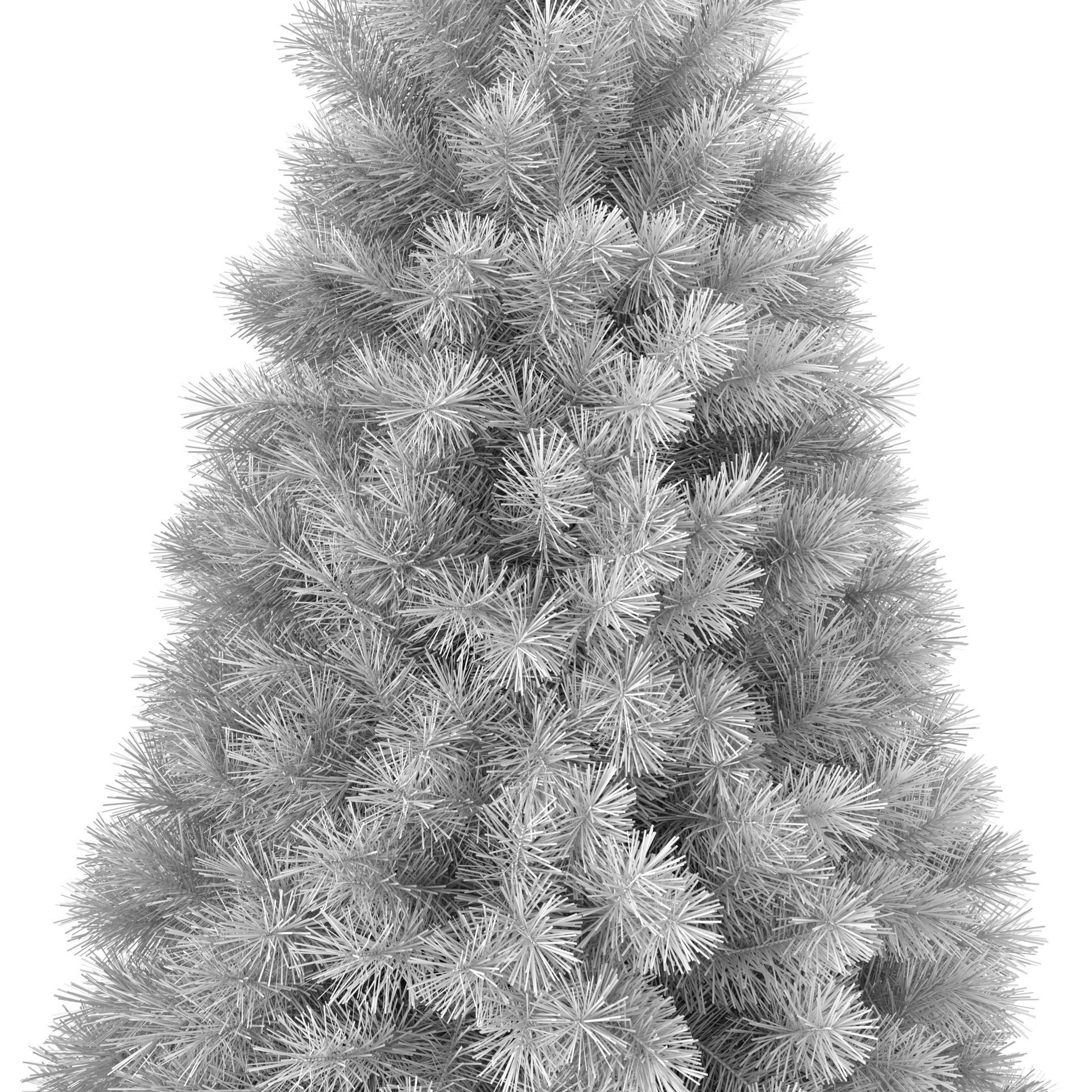 Christmas Tree 7 feet With Multicolor Lights 3D model_9