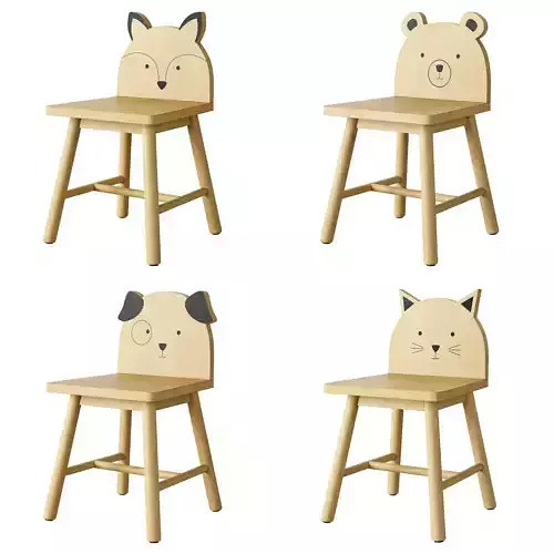 Crate and Barrel Animal Kids Chair