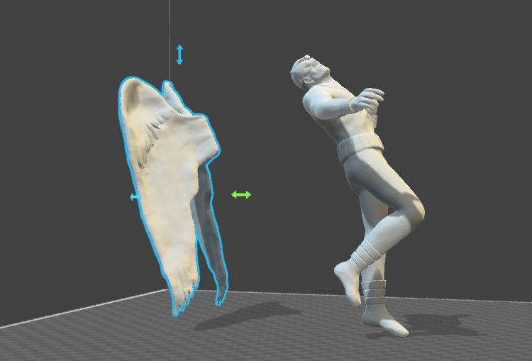 Birdman and Avenger toy soldiers 3D print model_1