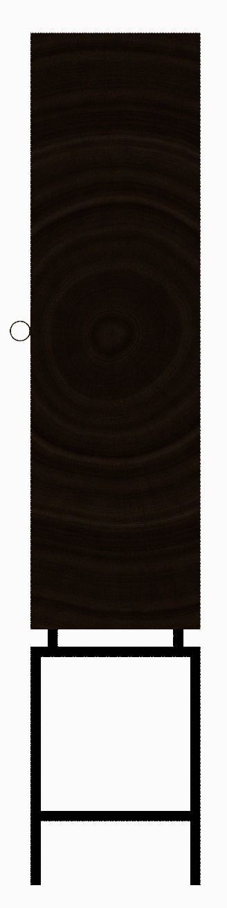 Nico Display Cabinet 3D model_1