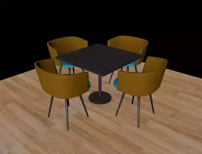 Coffee table and chair Design