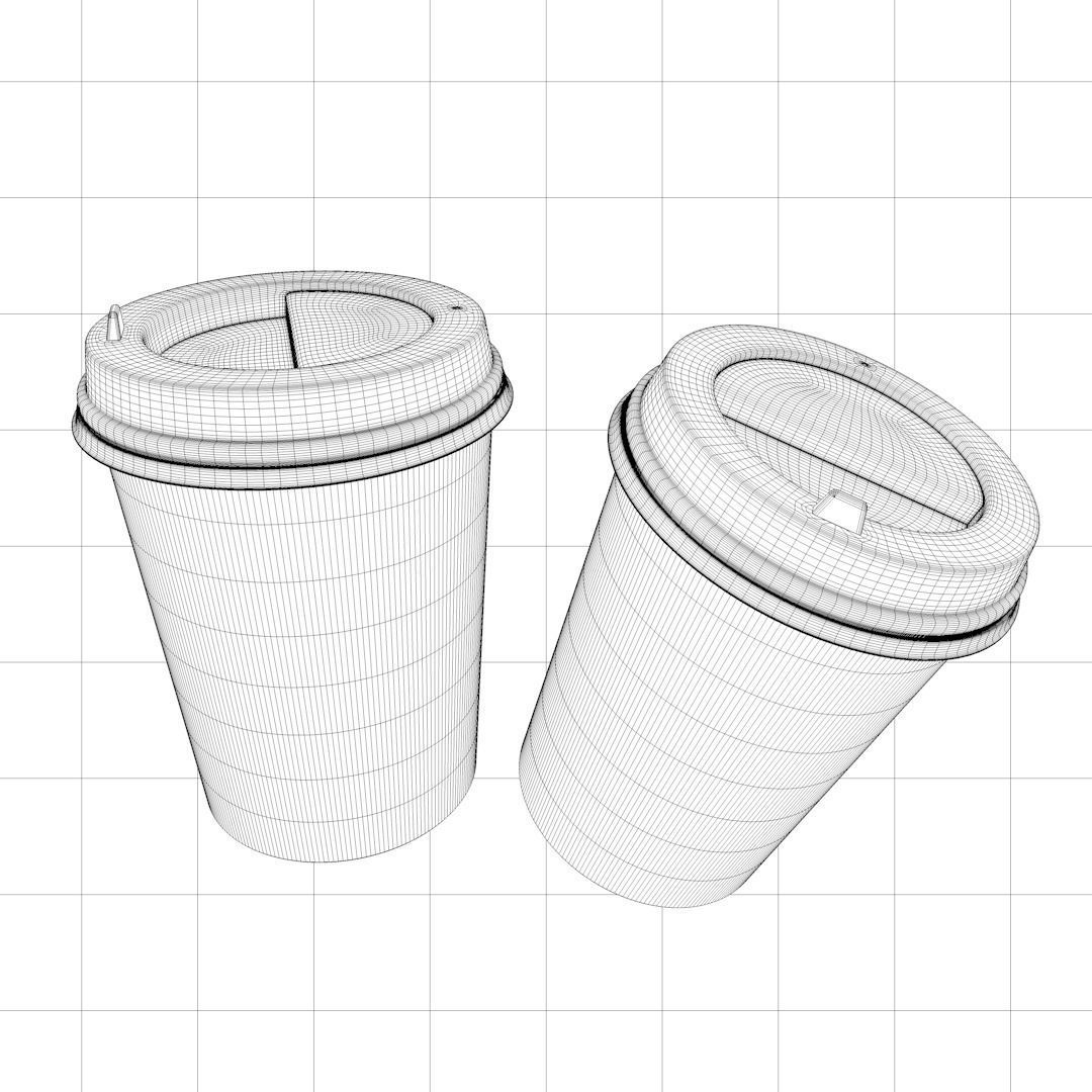 Coffe cup Free 3D model_1