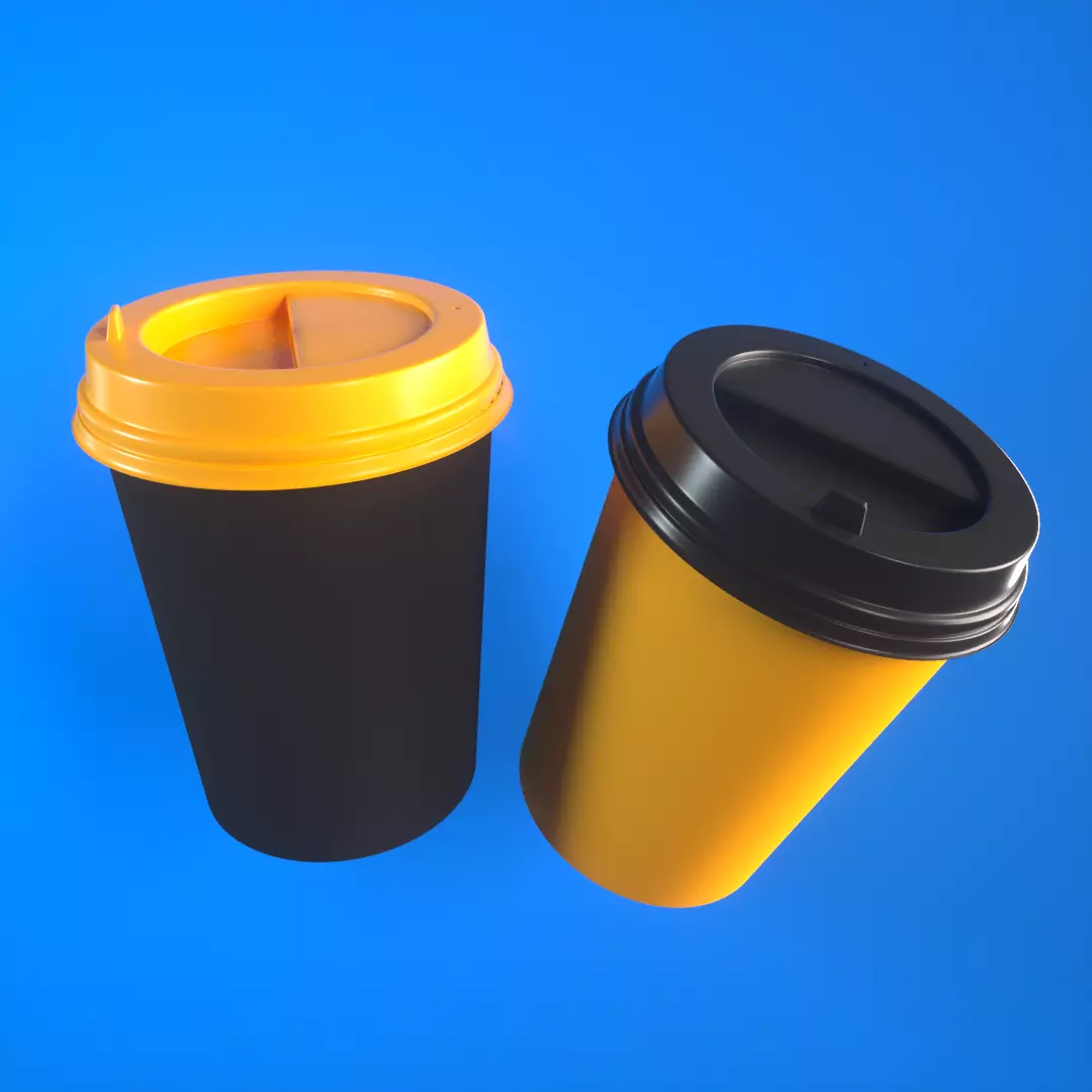 Coffe cup Free 3D model_0