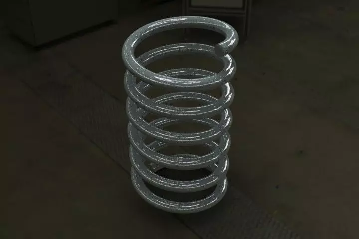 spring Free 3D model_0