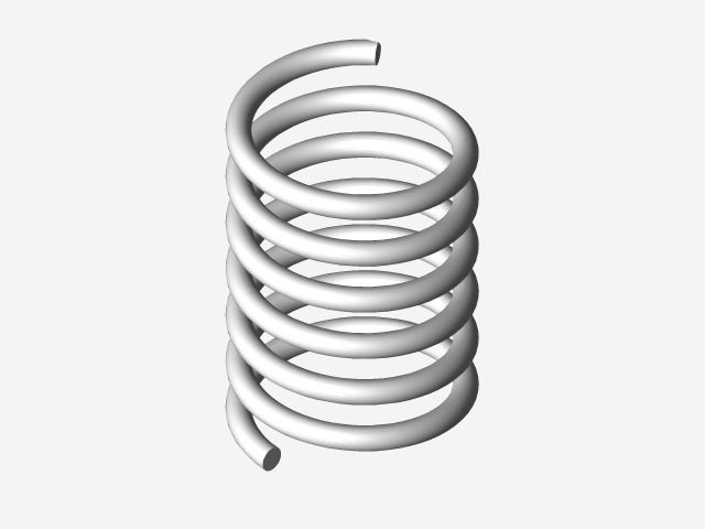 spring Free 3D model_6