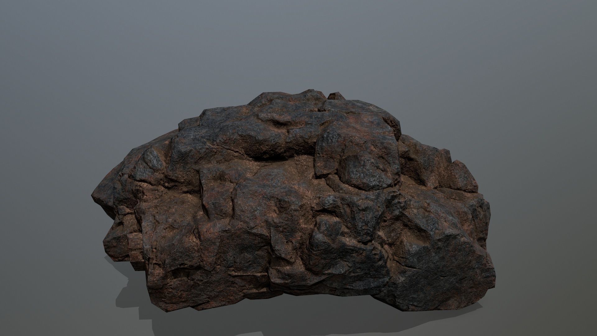 rocks rock Low-poly 3D model_21