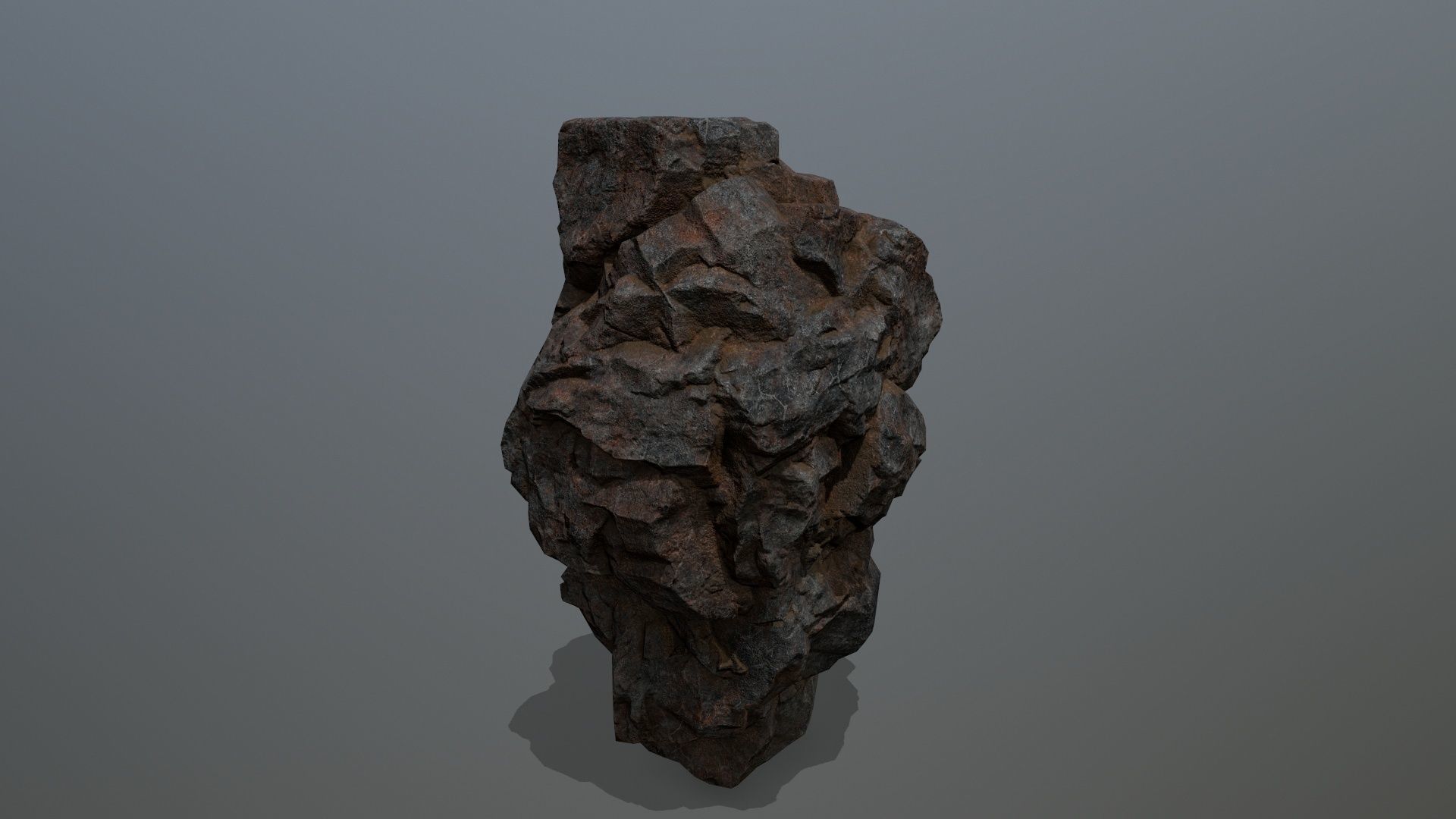 rocks rock Low-poly 3D model_10