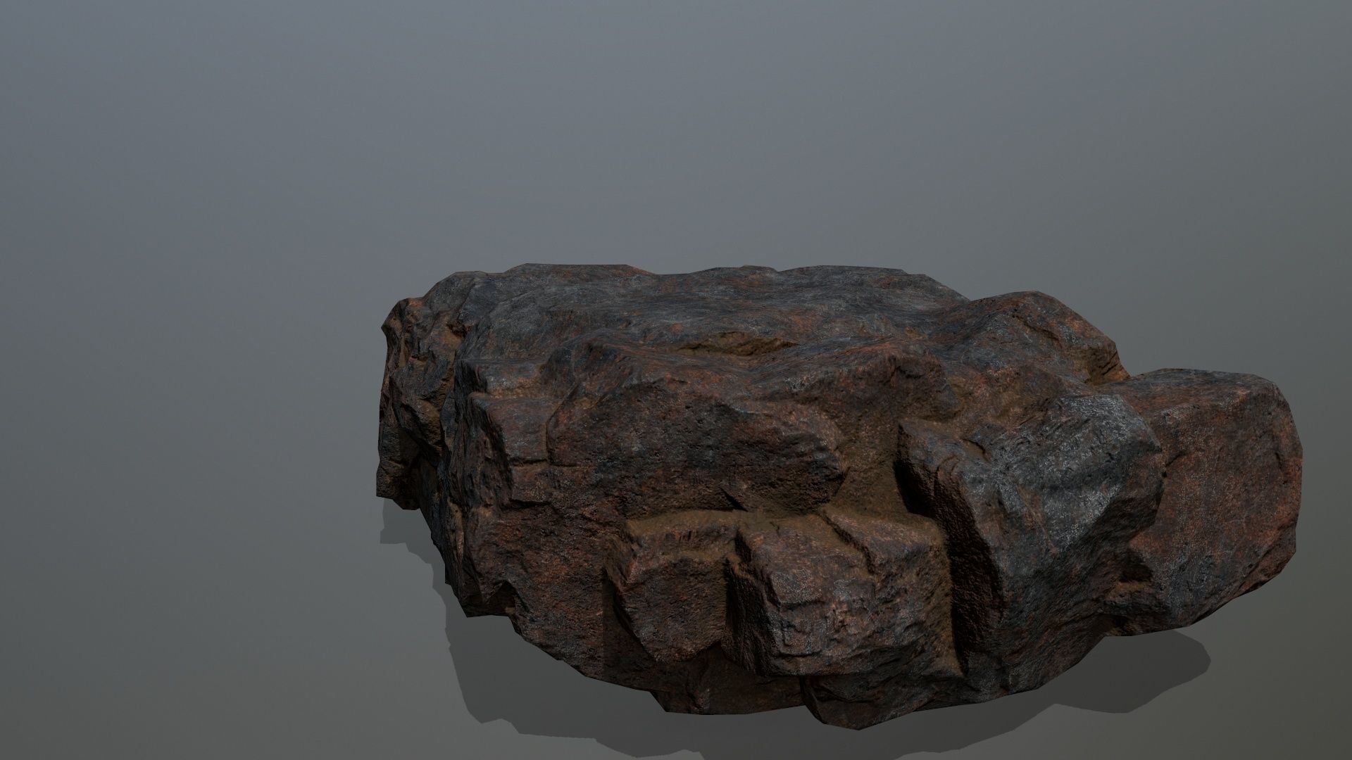 rocks rock Low-poly 3D model_15