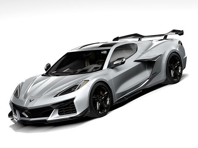 AUTO art CHEVROLET CORVETTE Z06 新品未使用 1/18 Chevrolet Corvette (C7) Z06 (Metallic Blue) Finished Model