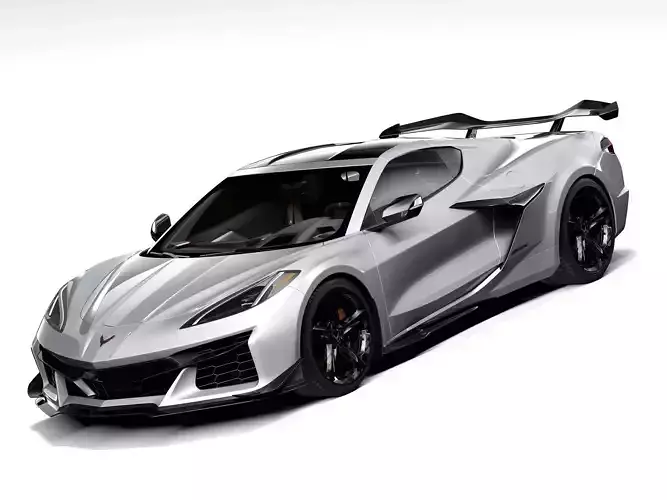 Chevrolet Corvette Z06 2023 3D model | CGTrader