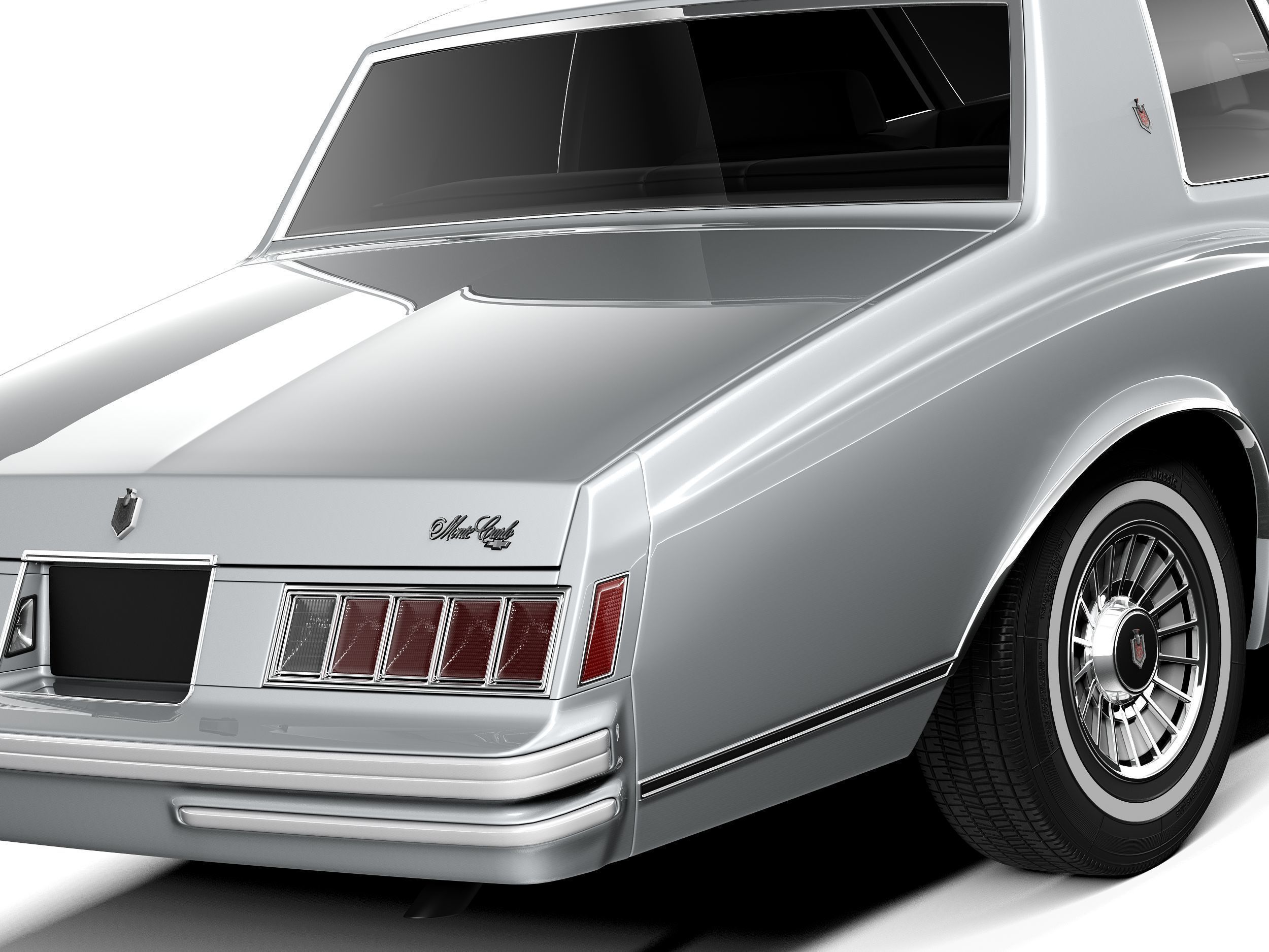 Chevrolet Monte Carlo 1978 3D model_3