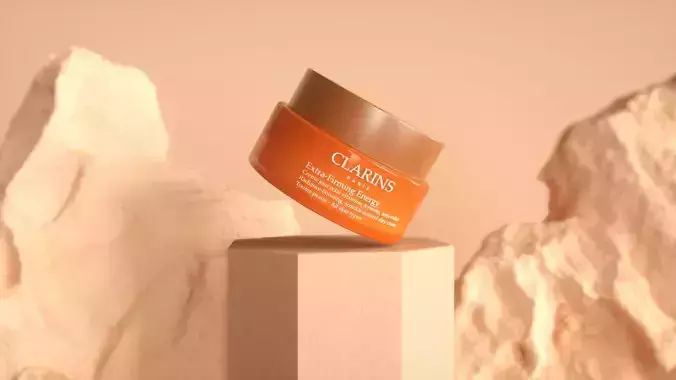 Calrins jar of cream