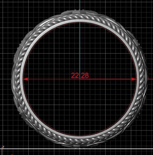 Ring engagement 3D print model_6