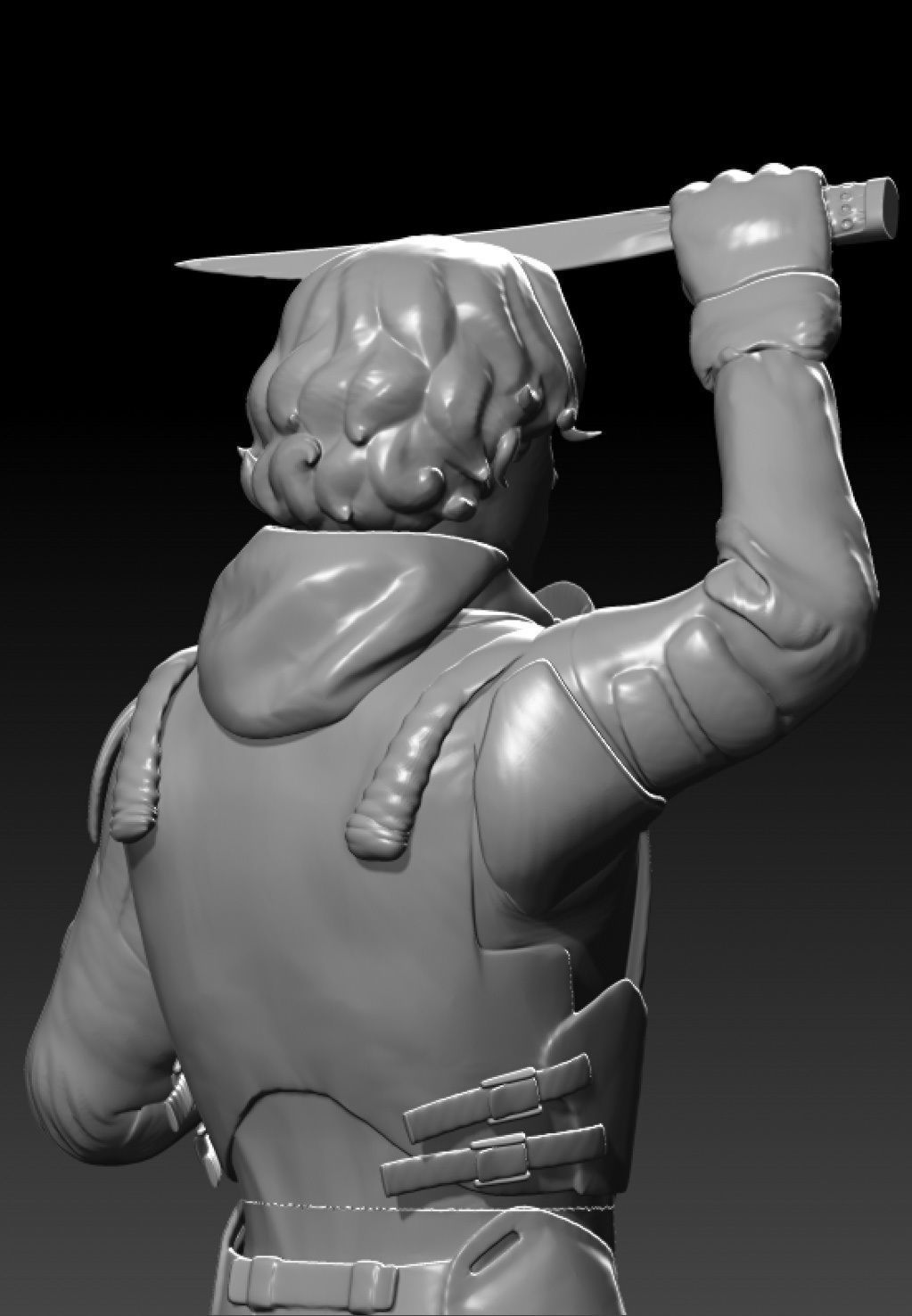 Paul Atreides 3D Model separated and ready for 3d printing  3D print model_4