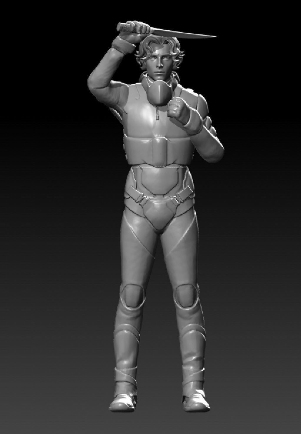 Paul Atreides 3D Model separated and ready for 3d printing  3D print model_2
