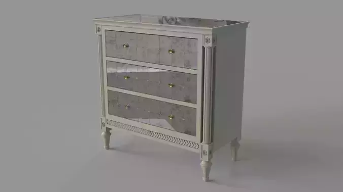 Mirelle Three-Drawer Dresser