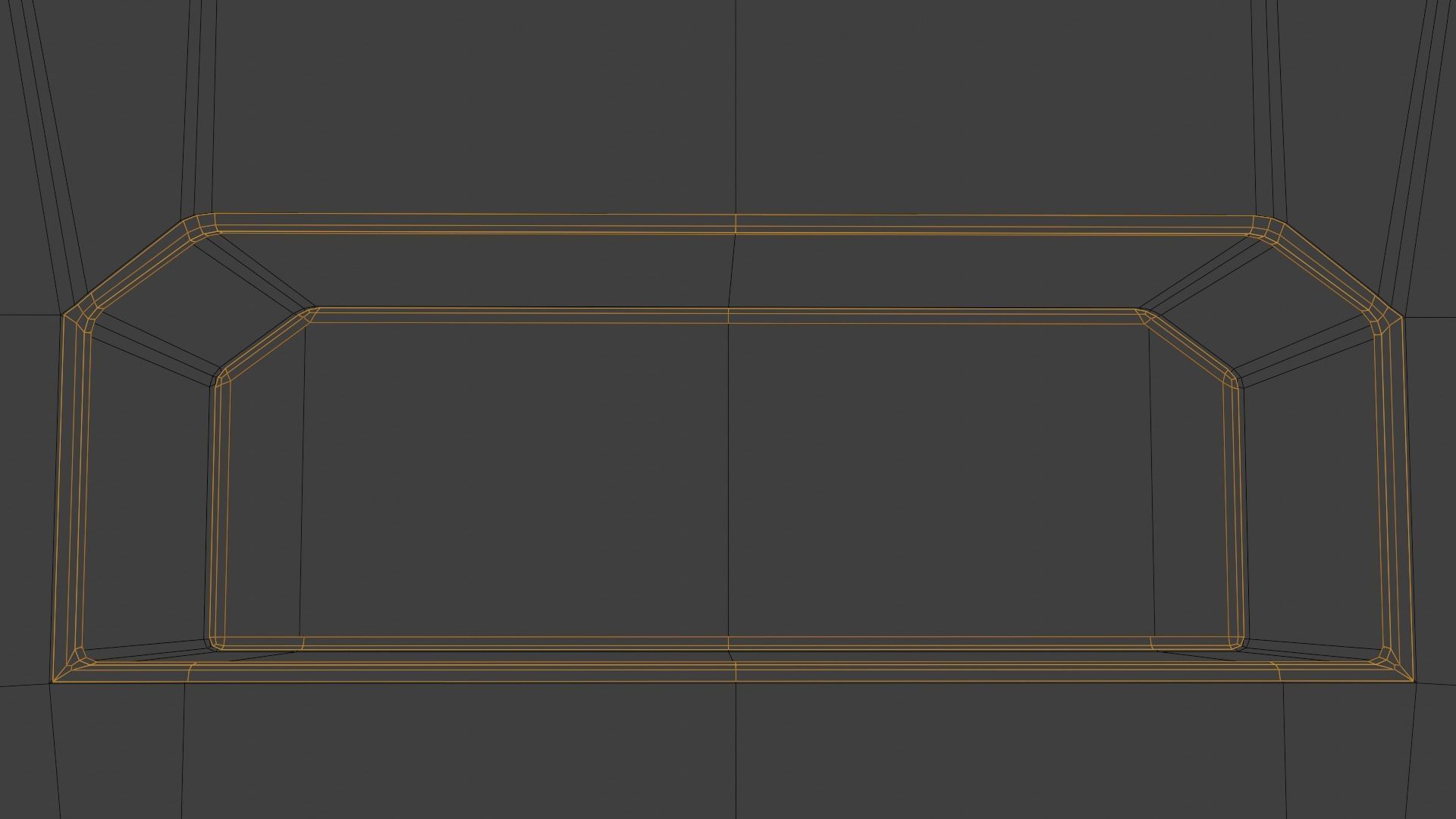 Military building ultra minimal design perfect for mobile games Low-poly 3D model_19