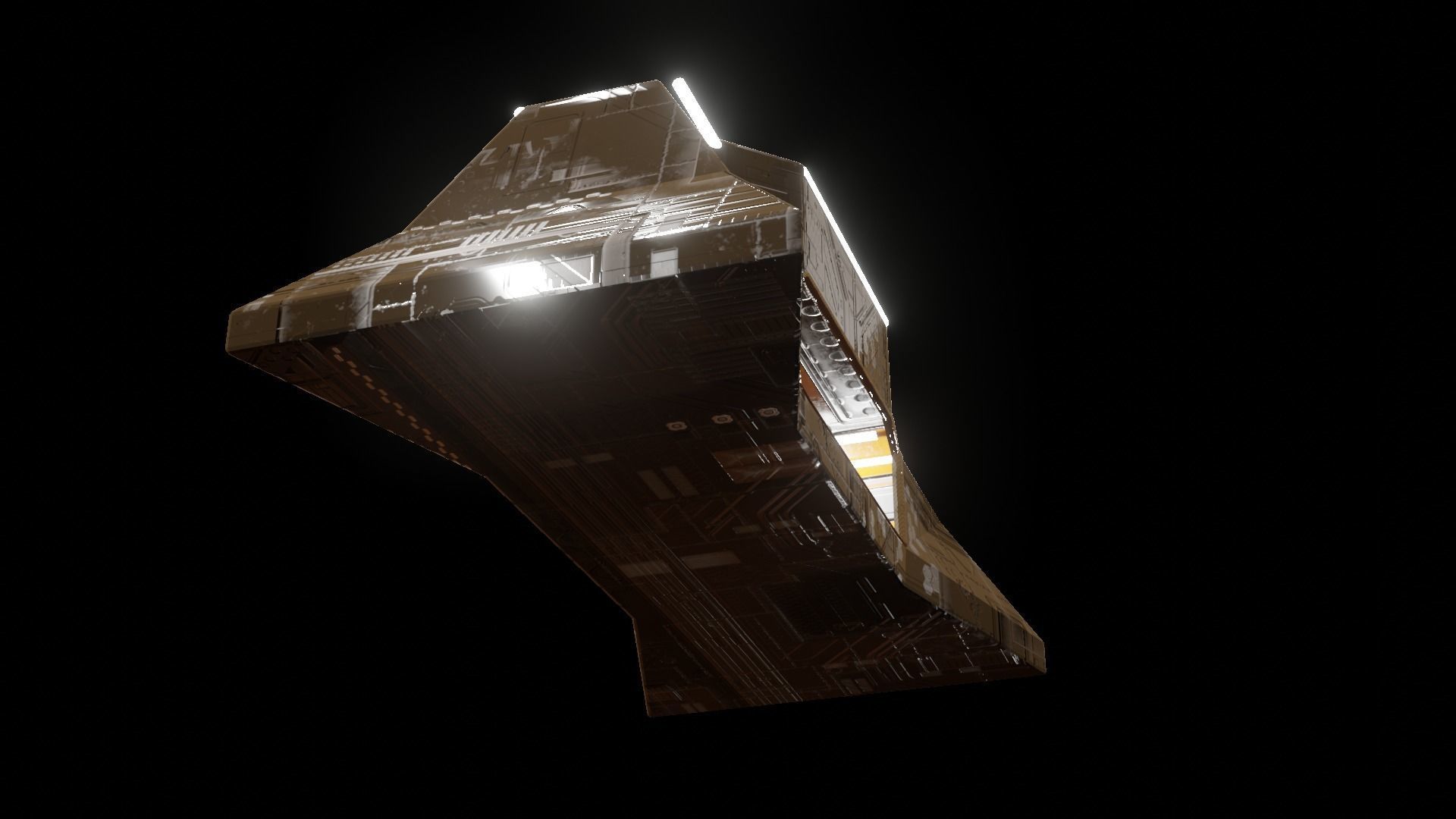 Military building ultra minimal design perfect for mobile games Low-poly 3D model_4