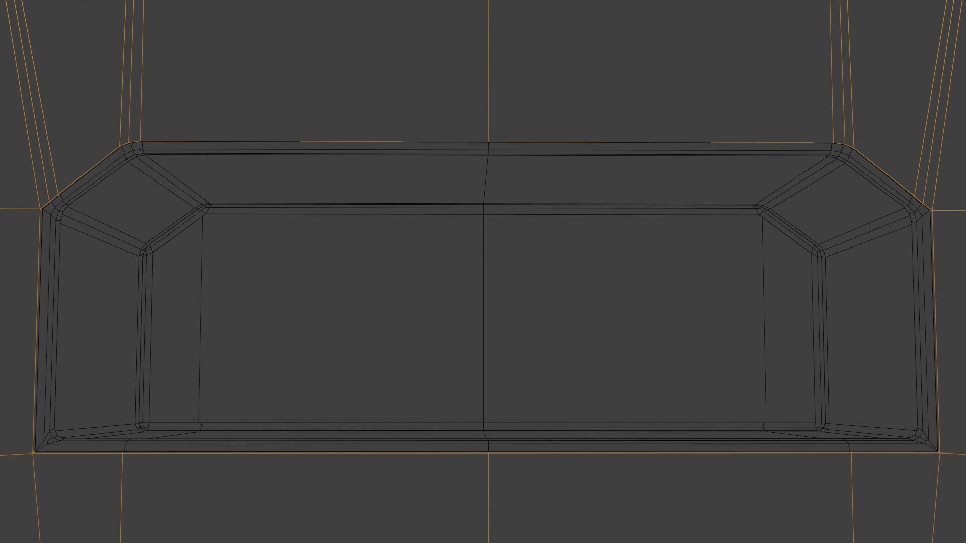 Military building ultra minimal design perfect for mobile games Low-poly 3D model_21