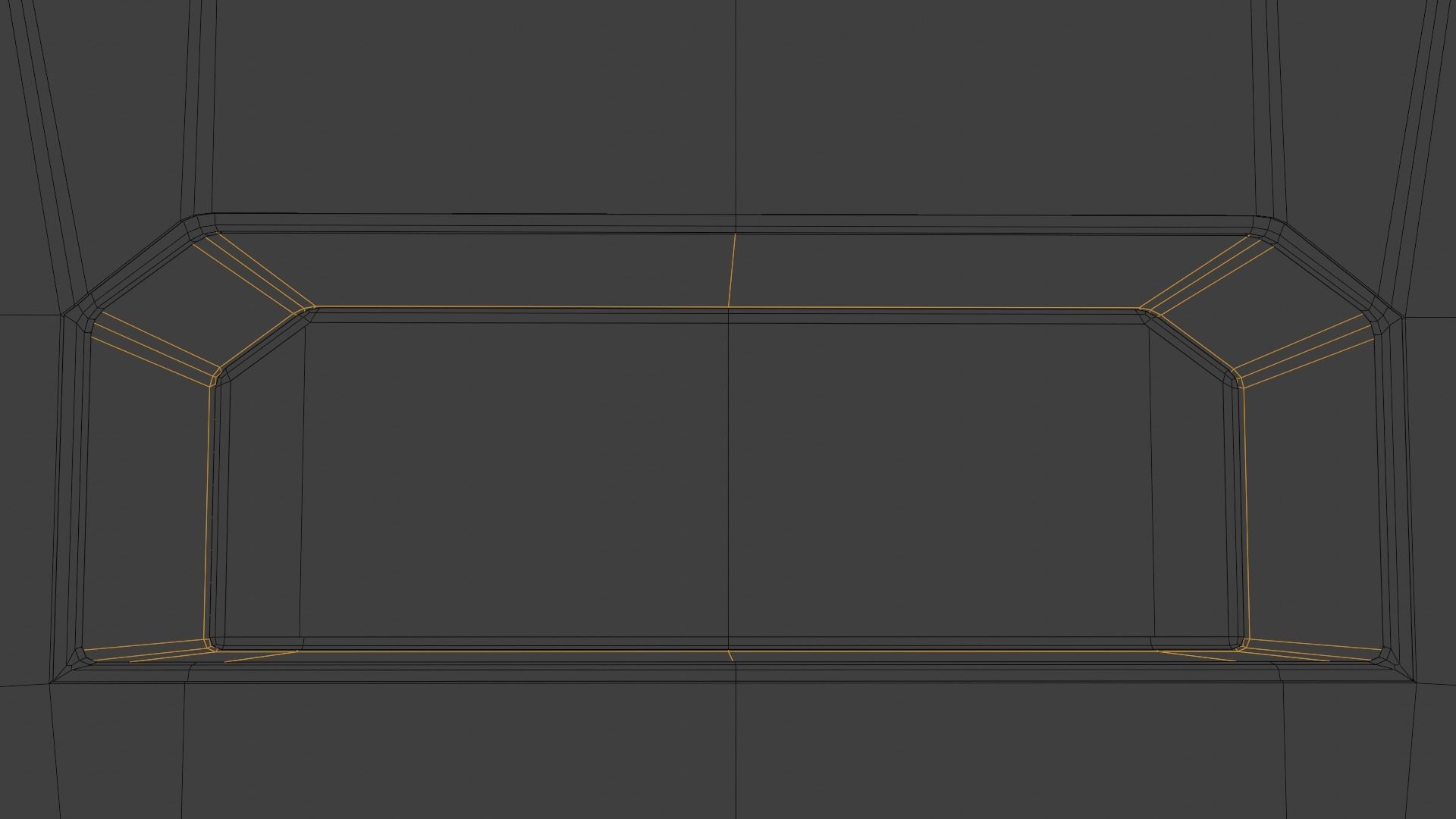 Military building ultra minimal design perfect for mobile games Low-poly 3D model_20