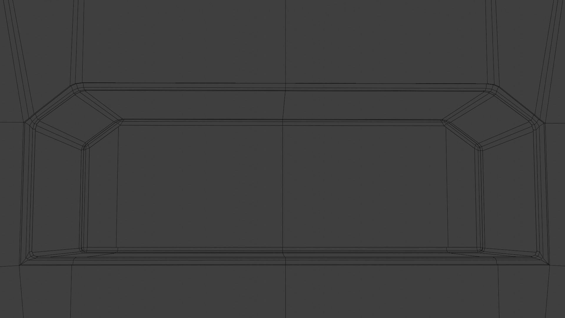 Military building ultra minimal design perfect for mobile games Low-poly 3D model_18