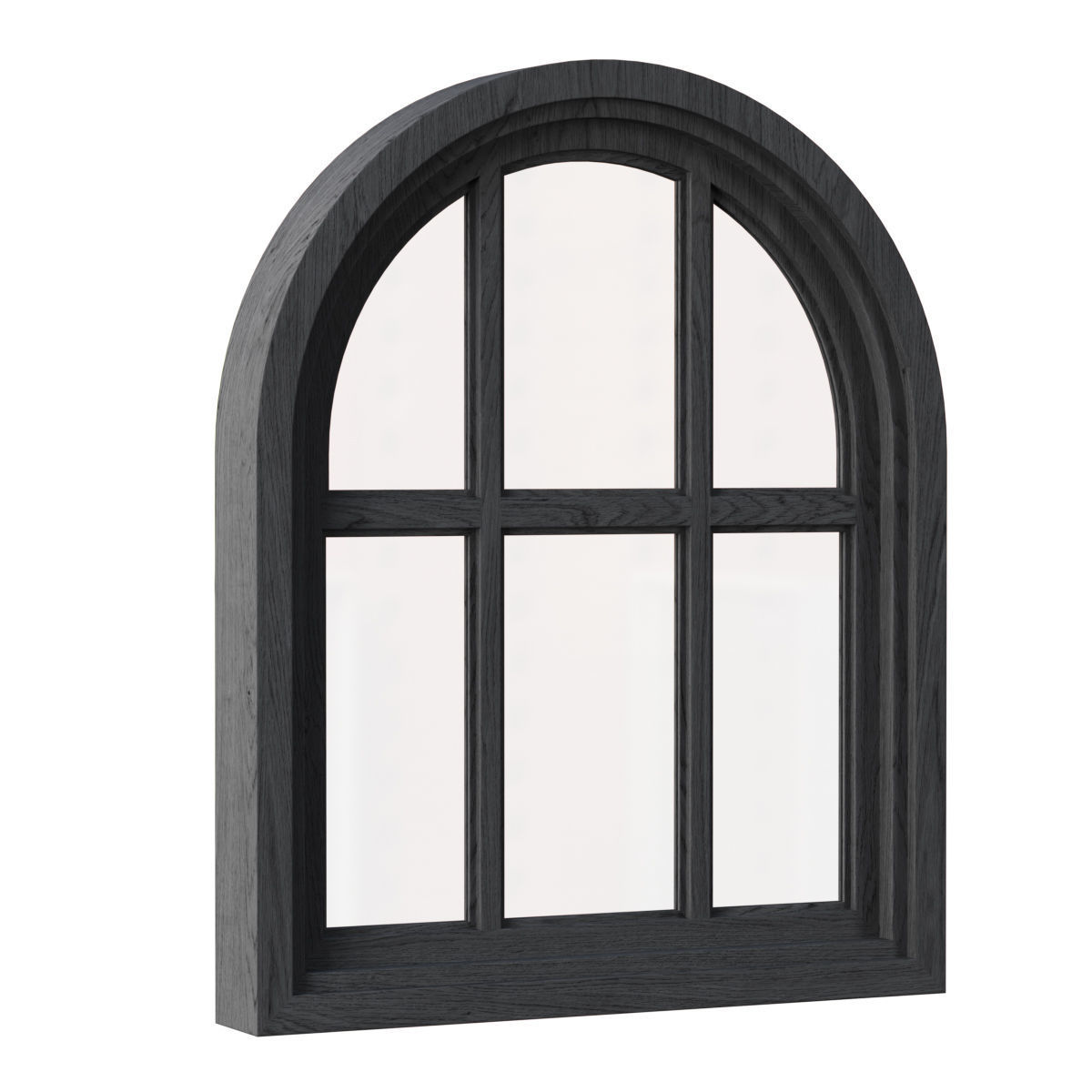 Arch Windows V3 Low-poly 3D model_3