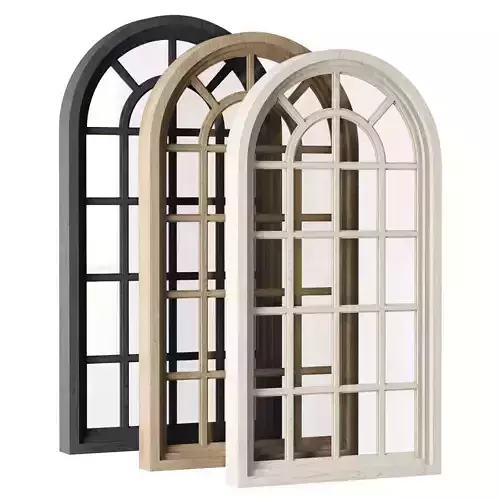 Arch Windows V5 Low-poly 3D model