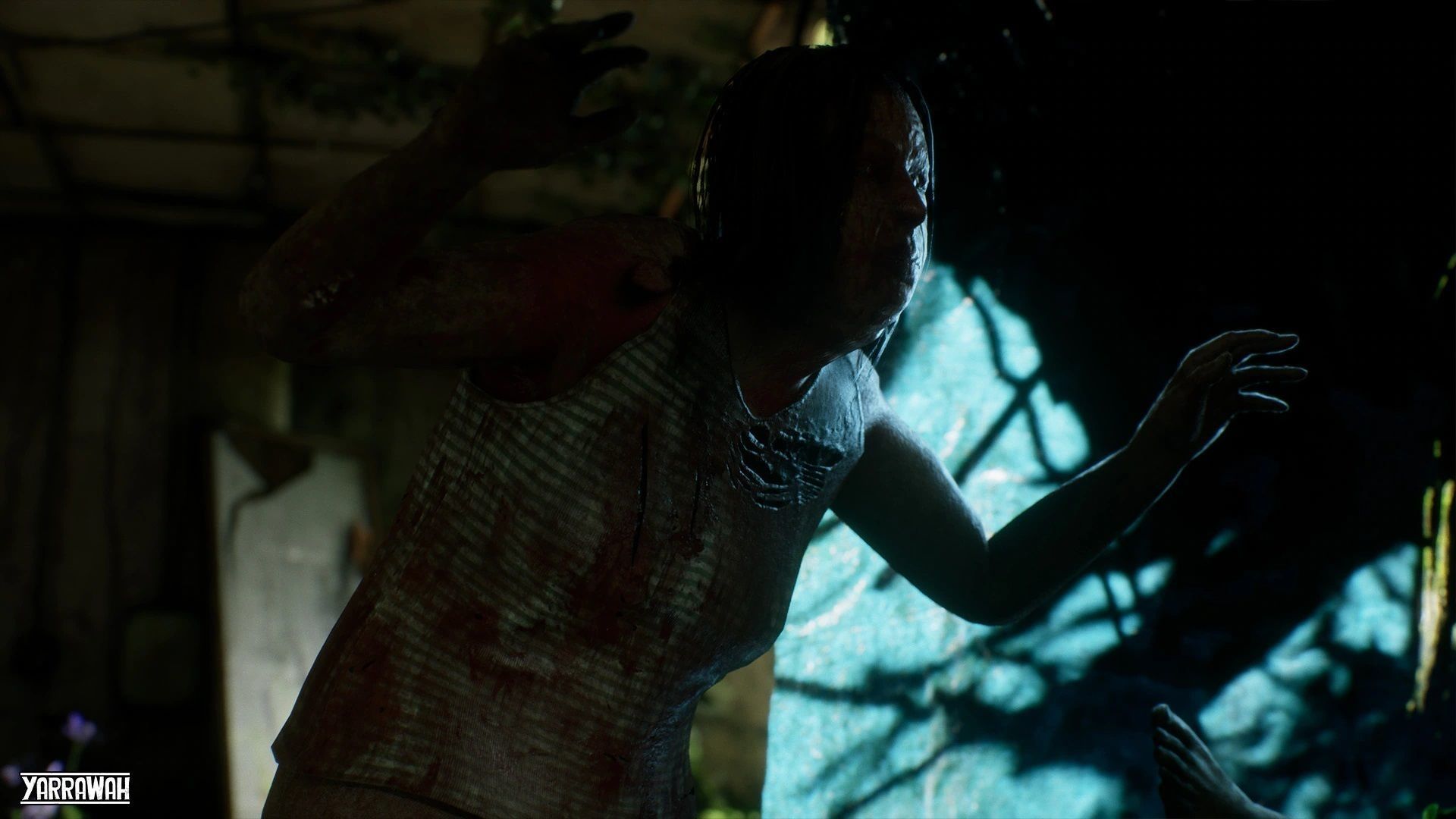 Zombies - Bloated Male-Female Twin-Pack Low-poly 3D model_9