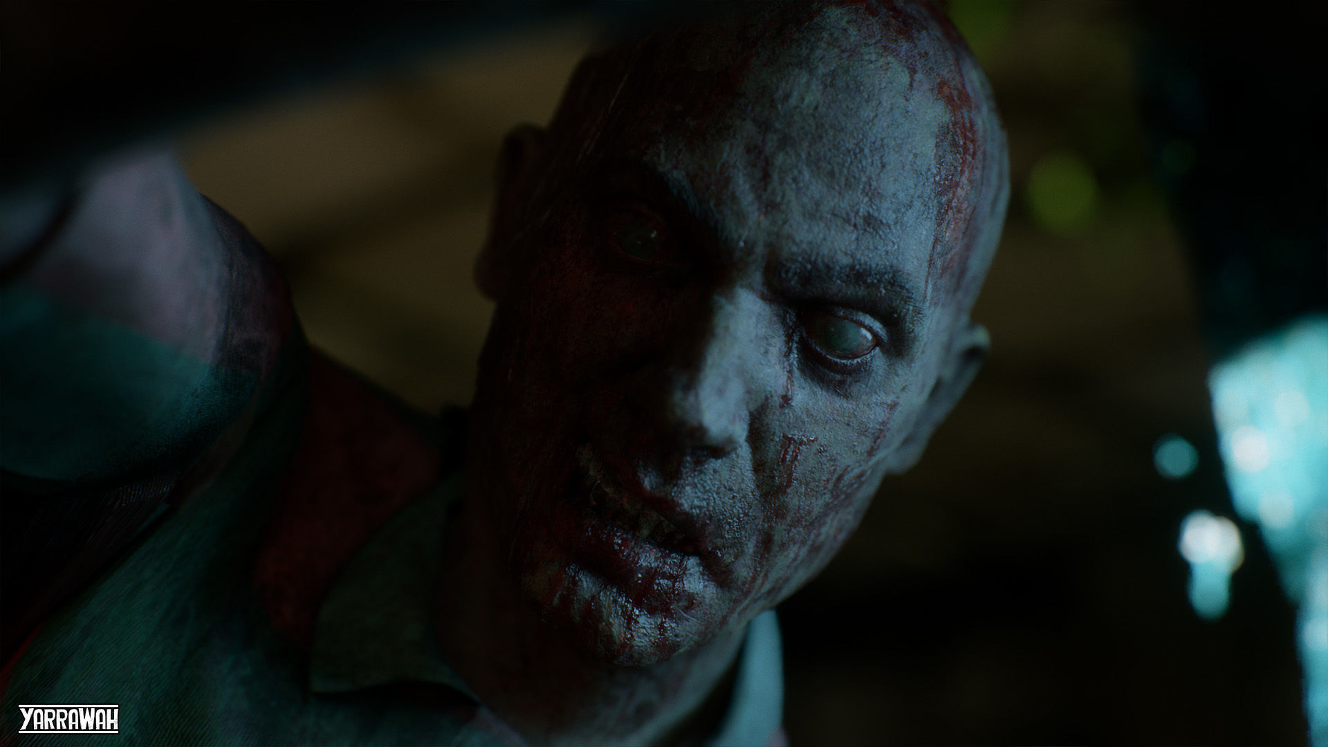 Zombies - Bloated Male-Female Twin-Pack Low-poly 3D model_15