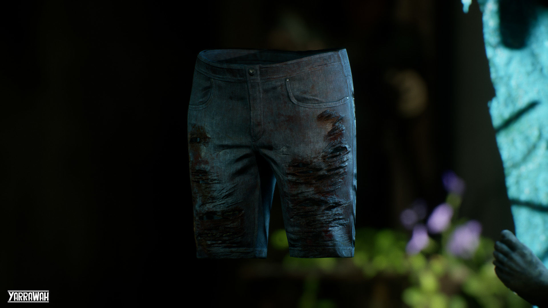 Zombies - Bloated Male-Female Twin-Pack Low-poly 3D model_12