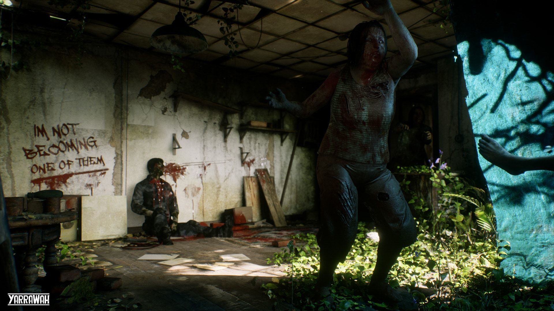 Zombies - Bloated Male-Female Twin-Pack Low-poly 3D model_8