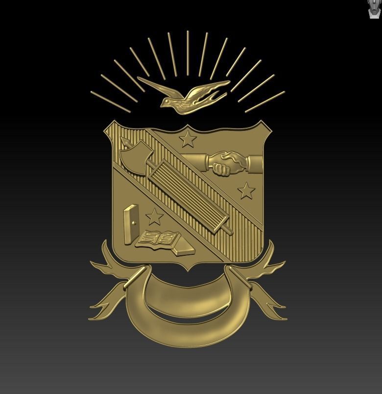 Phi Beta Sigma Fraternity  3D print model_12
