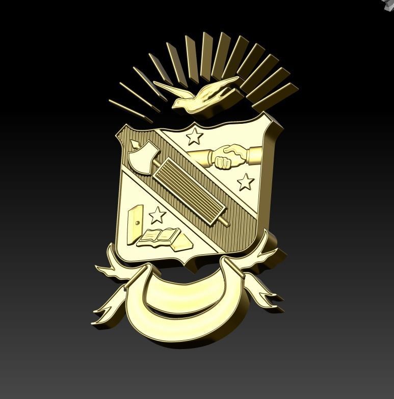 Phi Beta Sigma Fraternity  3D print model_13