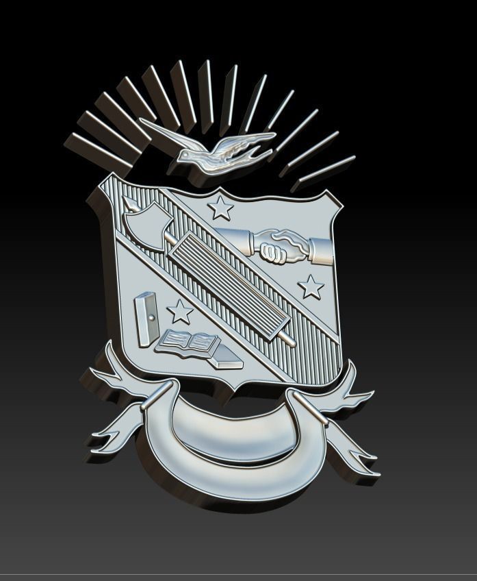 Phi Beta Sigma Fraternity  3D print model_6