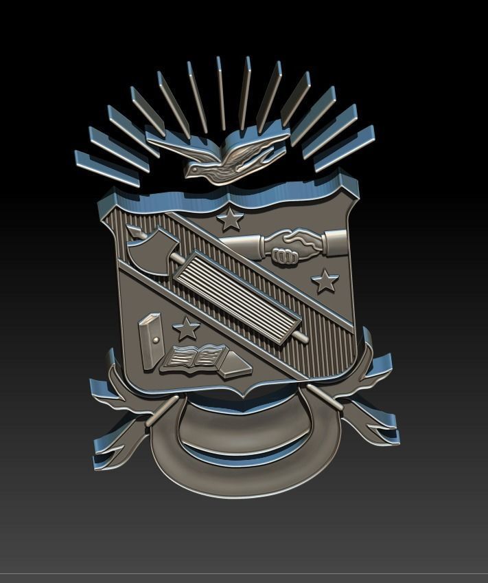 Phi Beta Sigma Fraternity  3D print model_7