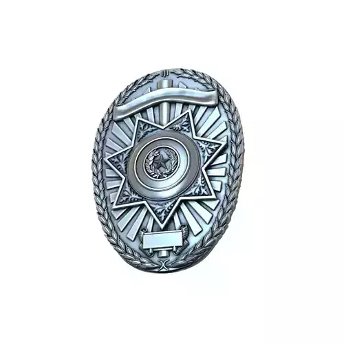 POLICE Badge  3D print model