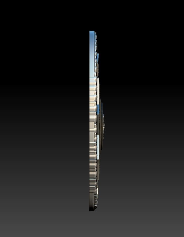 POLICE Badge 3D print model_11