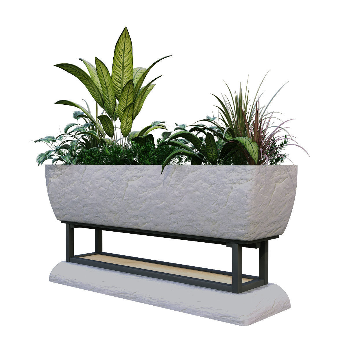 plant in box 187 3D model_2