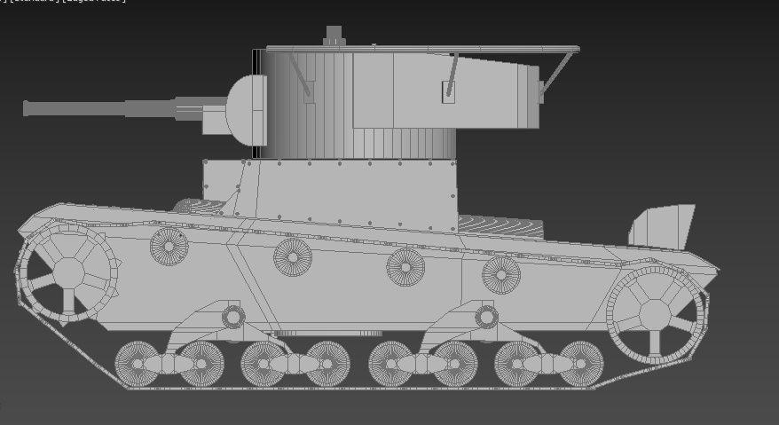 T-26 tank 3D model_16