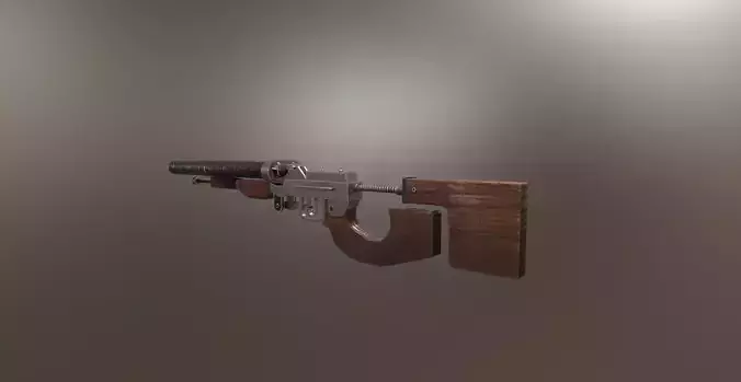 doublet from the game METRO 2033 3D model Low-poly 3D model