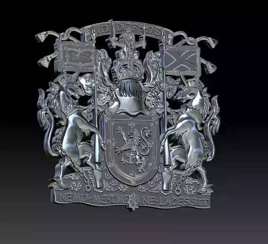 Scotland COA  3D print model