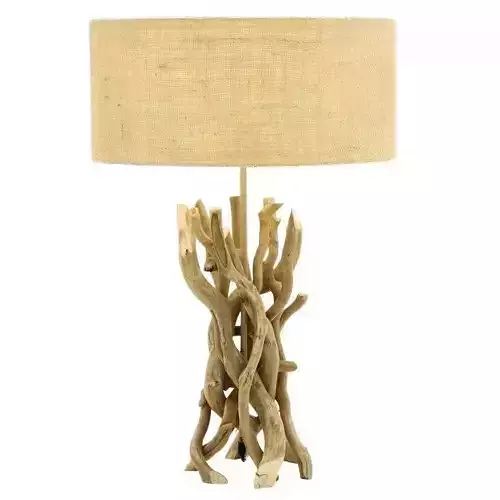 Ferncliff Driftwood Table Light Lamp 3D model