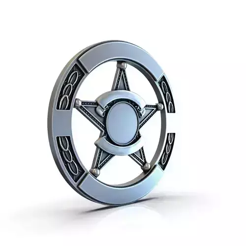 Star Badge  3D print model