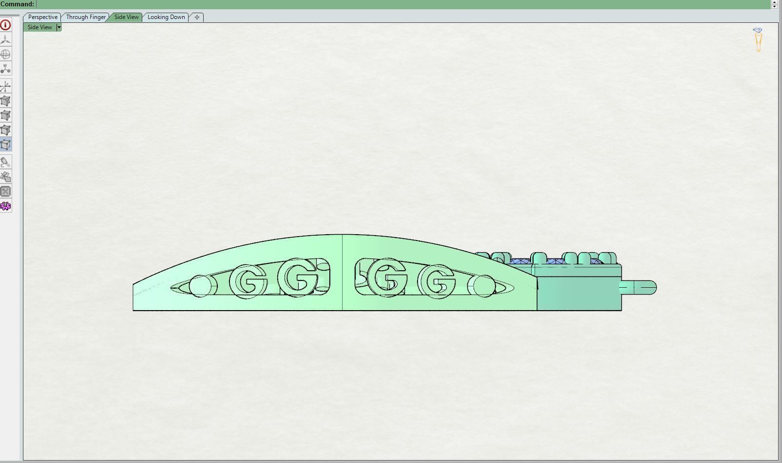 Fashion Necklace 3D print model_10