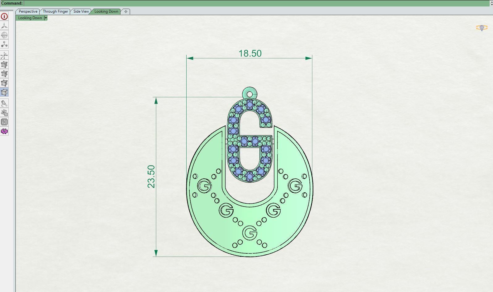 Fashion Necklace 3D print model_8