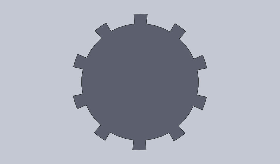 external spline shaft Free 3D model_3