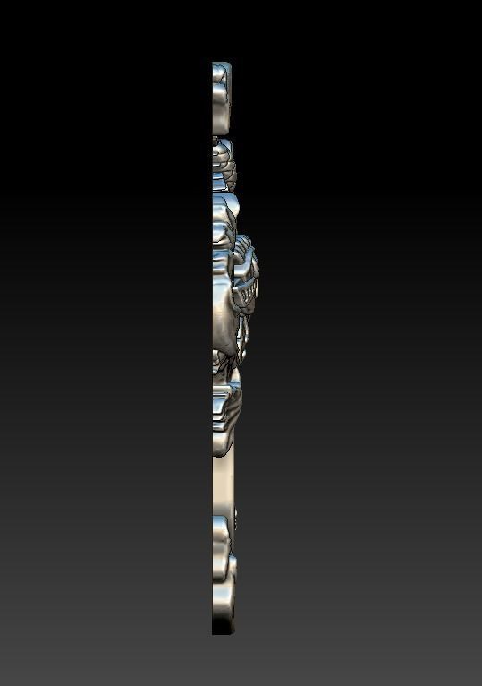 Alliedis coat of arms 3D print model_29