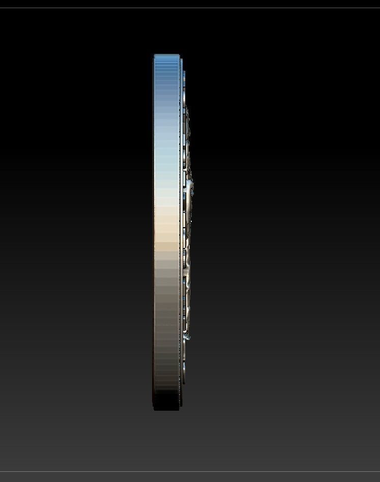 New Jersey State Seal 3D print model_12