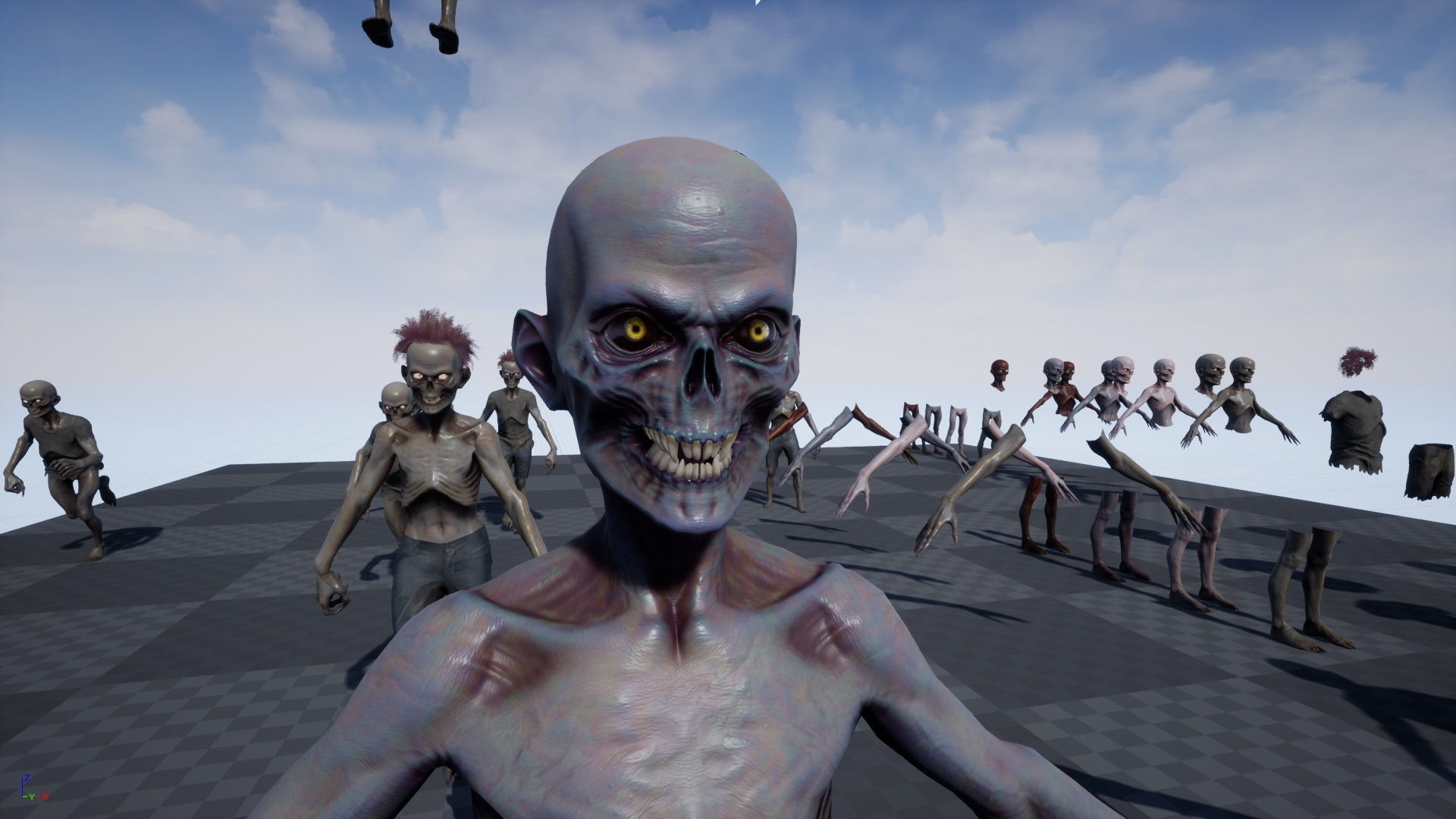 Ugly Kid 1 Low-poly 3D model_21