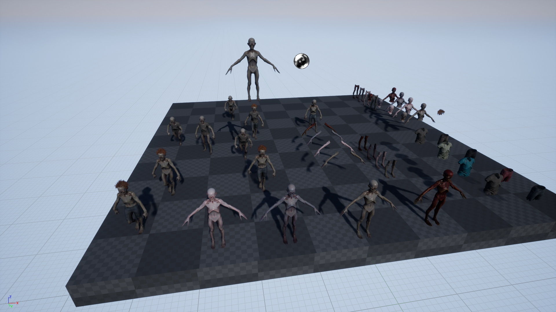 Ugly Kid 1 Low-poly 3D model_24